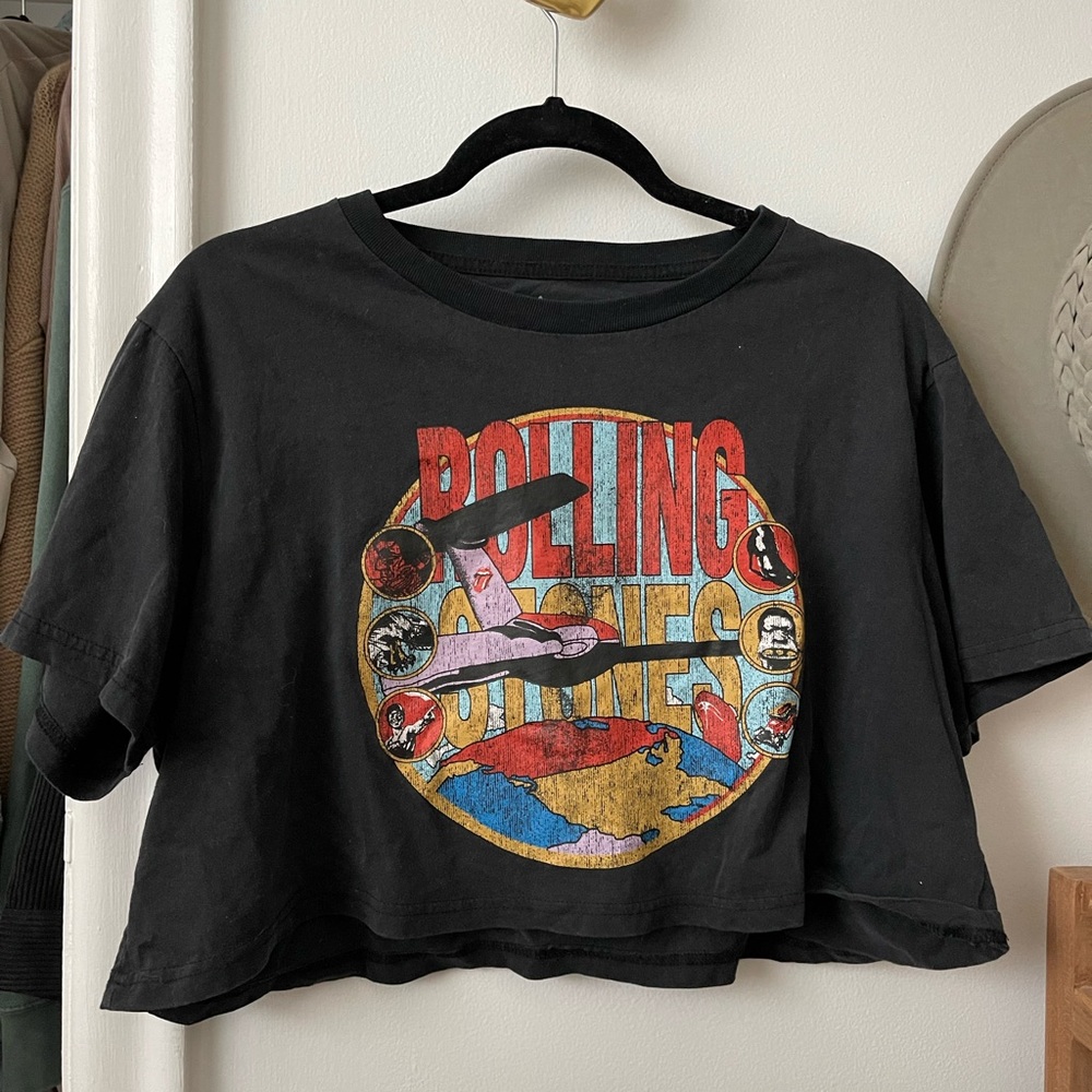 ROLLING STONE CROP TOP